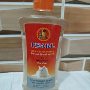Pearl Tick & Flea Pet Shampoo for white-haired cats and dogs
